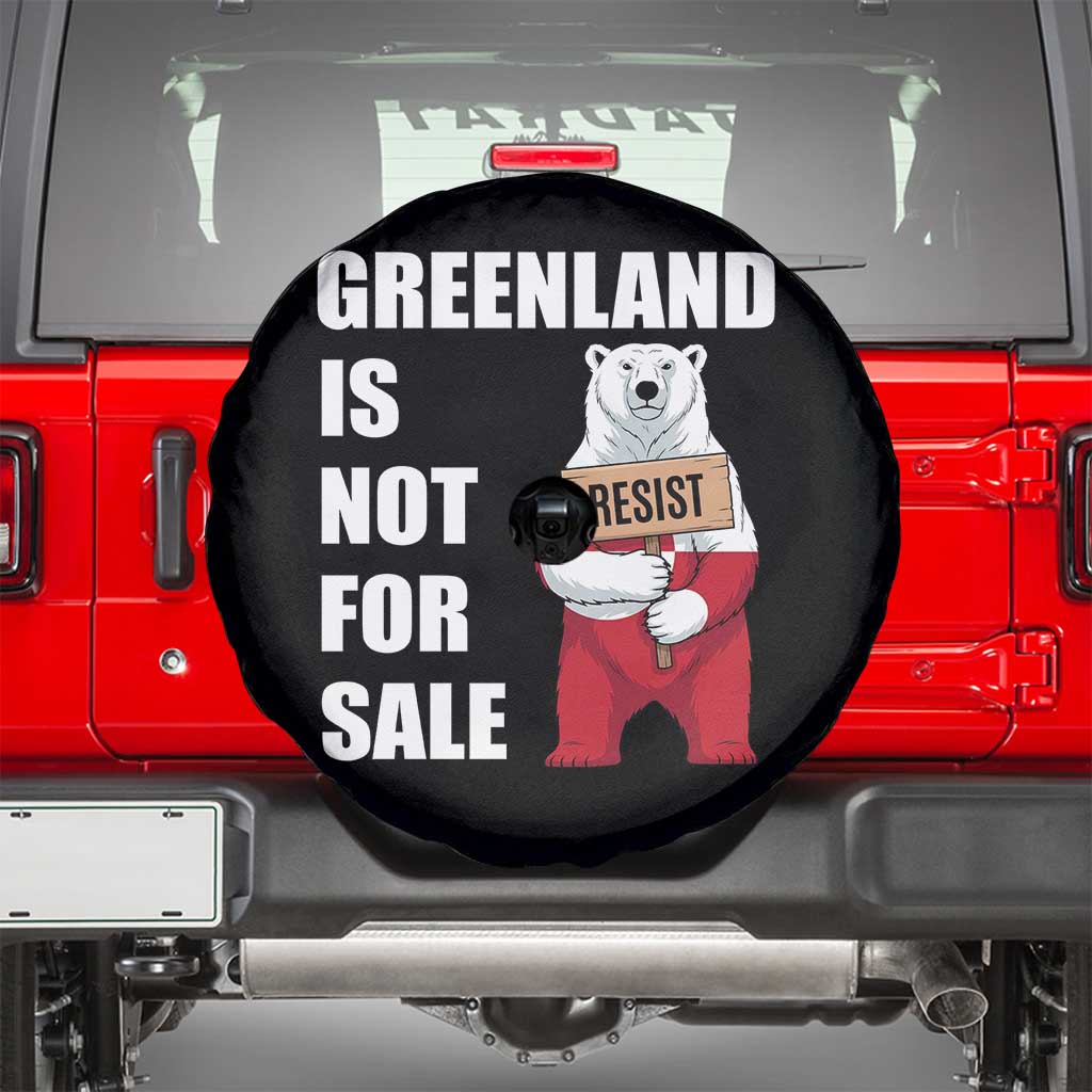 Greenland Not For Sale Spare Tire Cover Anti Authoritarian Political Gag Gift