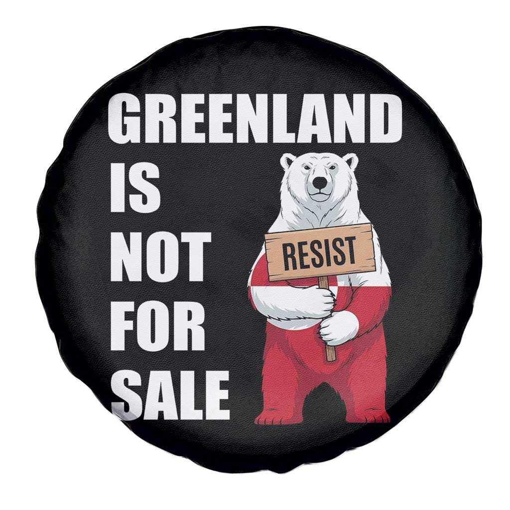 Greenland Not For Sale Spare Tire Cover Anti Authoritarian Political Gag Gift