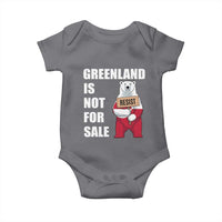 Greenland Not For Sale Baby Onesie Anti Authoritarian Political Gag Gift