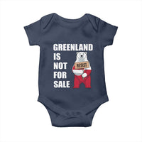 Greenland Not For Sale Baby Onesie Anti Authoritarian Political Gag Gift