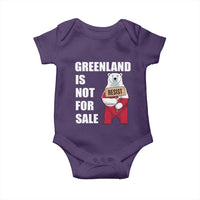 Greenland Not For Sale Baby Onesie Anti Authoritarian Political Gag Gift