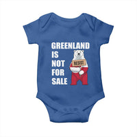 Greenland Not For Sale Baby Onesie Anti Authoritarian Political Gag Gift