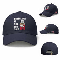 Greenland Not For Sale Baseball Cap Anti Authoritarian Political Gag Gift