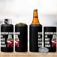 Greenland Not For Sale 4 in 1 Can Cooler Tumbler Anti Authoritarian Political Gag Gift