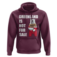 Greenland Not For Sale Hoodie Anti Authoritarian Political Gag Gift
