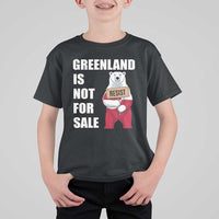 Greenland Not For Sale T Shirt For Kid Anti Authoritarian Political Gag Gift