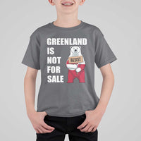Greenland Not For Sale T Shirt For Kid Anti Authoritarian Political Gag Gift