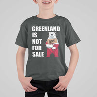 Greenland Not For Sale T Shirt For Kid Anti Authoritarian Political Gag Gift