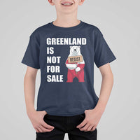 Greenland Not For Sale T Shirt For Kid Anti Authoritarian Political Gag Gift