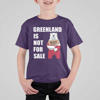 Greenland Not For Sale T Shirt For Kid Anti Authoritarian Political Gag Gift