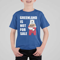 Greenland Not For Sale T Shirt For Kid Anti Authoritarian Political Gag Gift