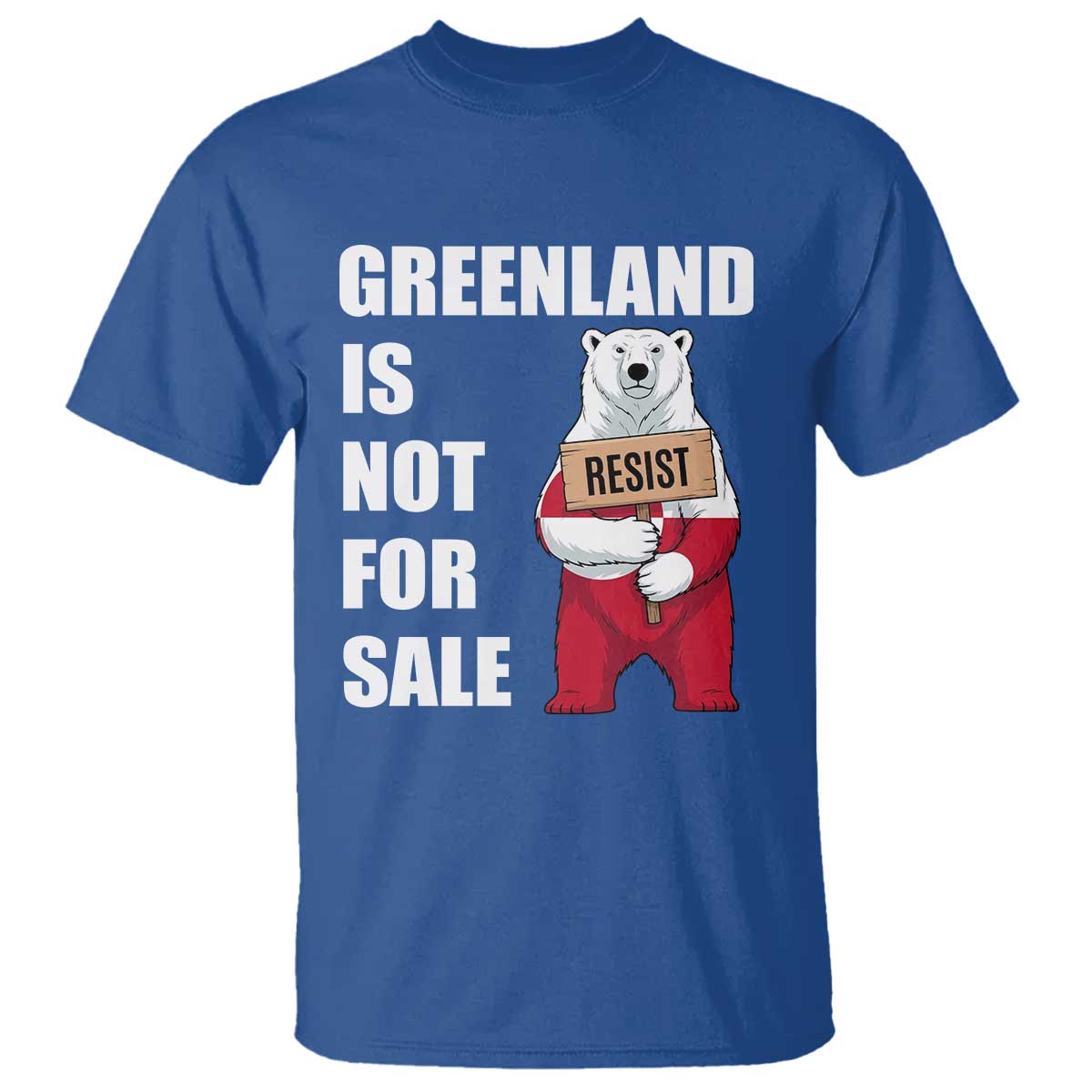 Greenland Not For Sale T Shirt Anti Authoritarian Political Gag Gift
