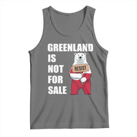 Greenland Not For Sale Tank Top Anti Authoritarian Political Gag Gift