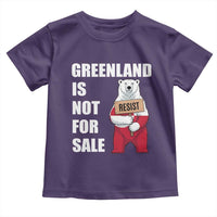 Greenland Not For Sale Toddler T Shirt Anti Authoritarian Political Gag Gift