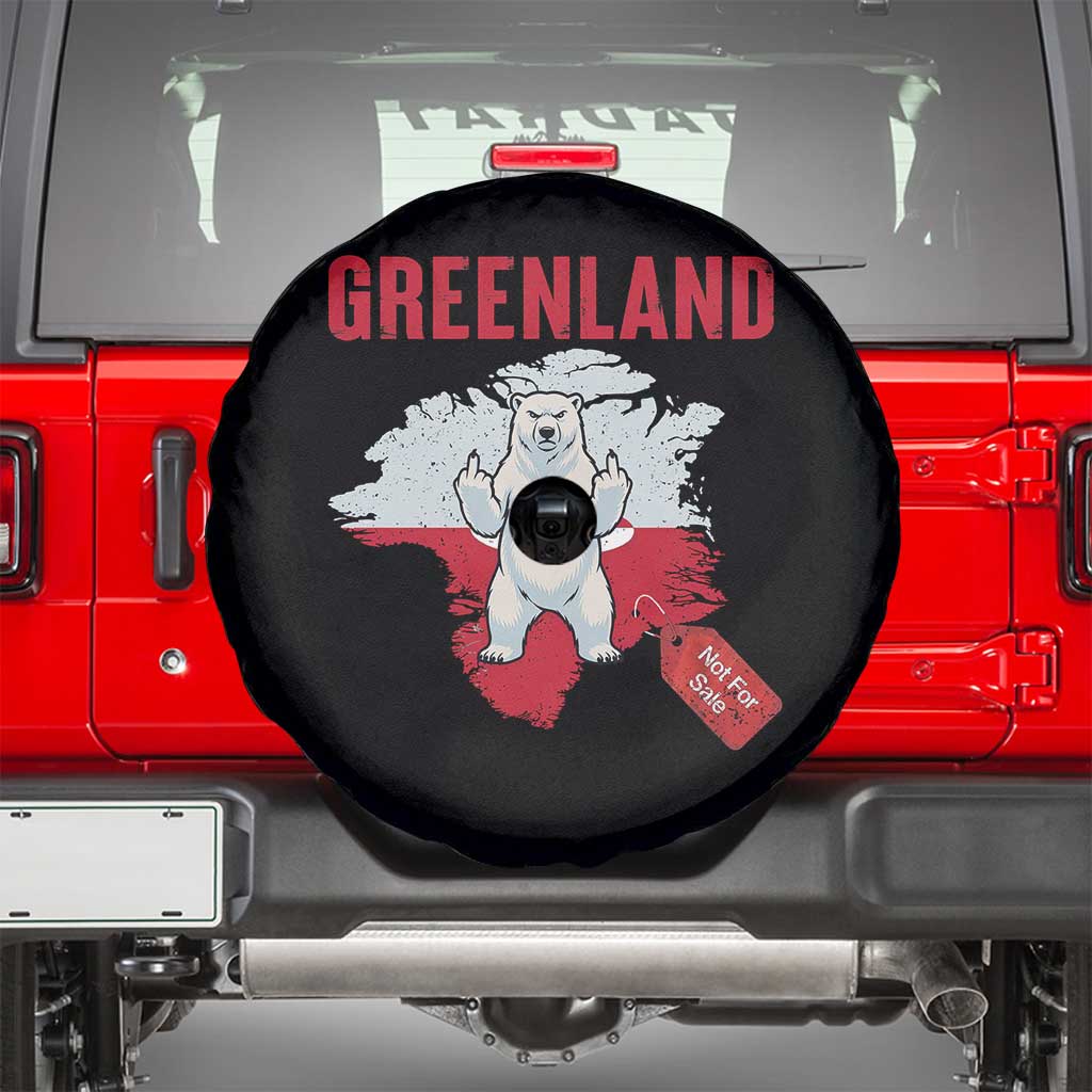 Greenland Is Not For Sale Spare Tire Cover Support Greenlander Gift