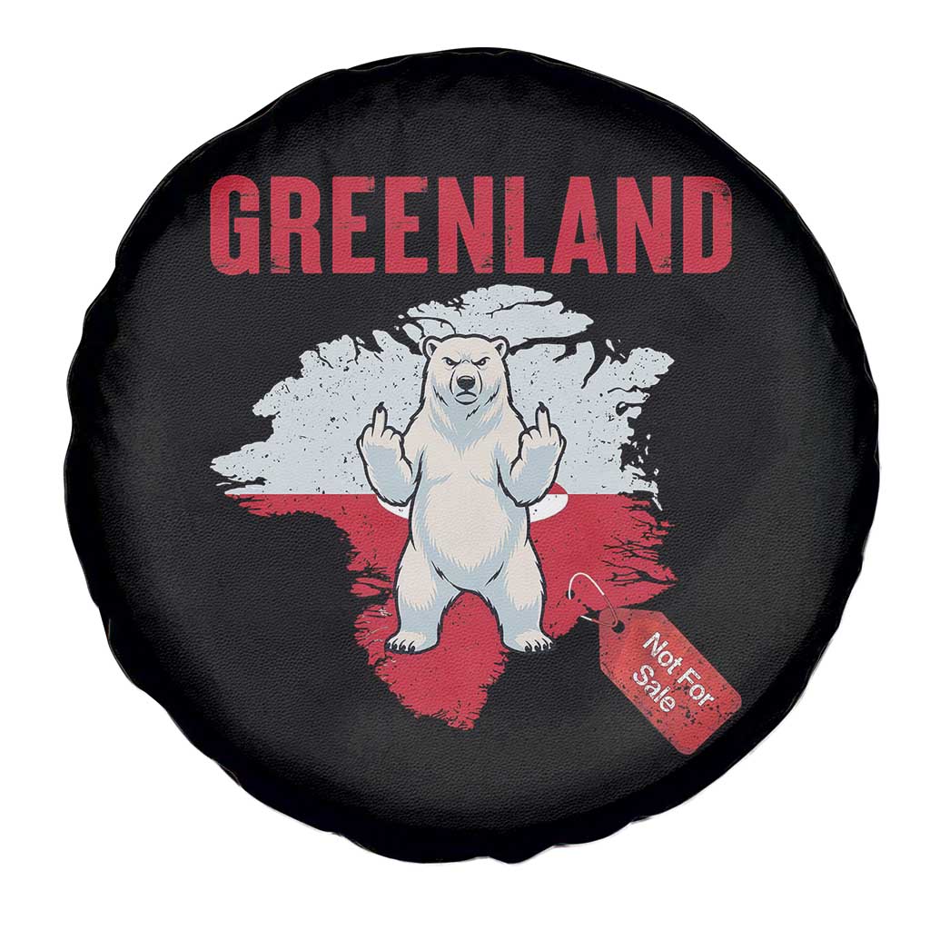 Greenland Is Not For Sale Spare Tire Cover Support Greenlander Gift