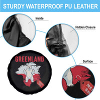 Greenland Is Not For Sale Spare Tire Cover Support Greenlander Gift