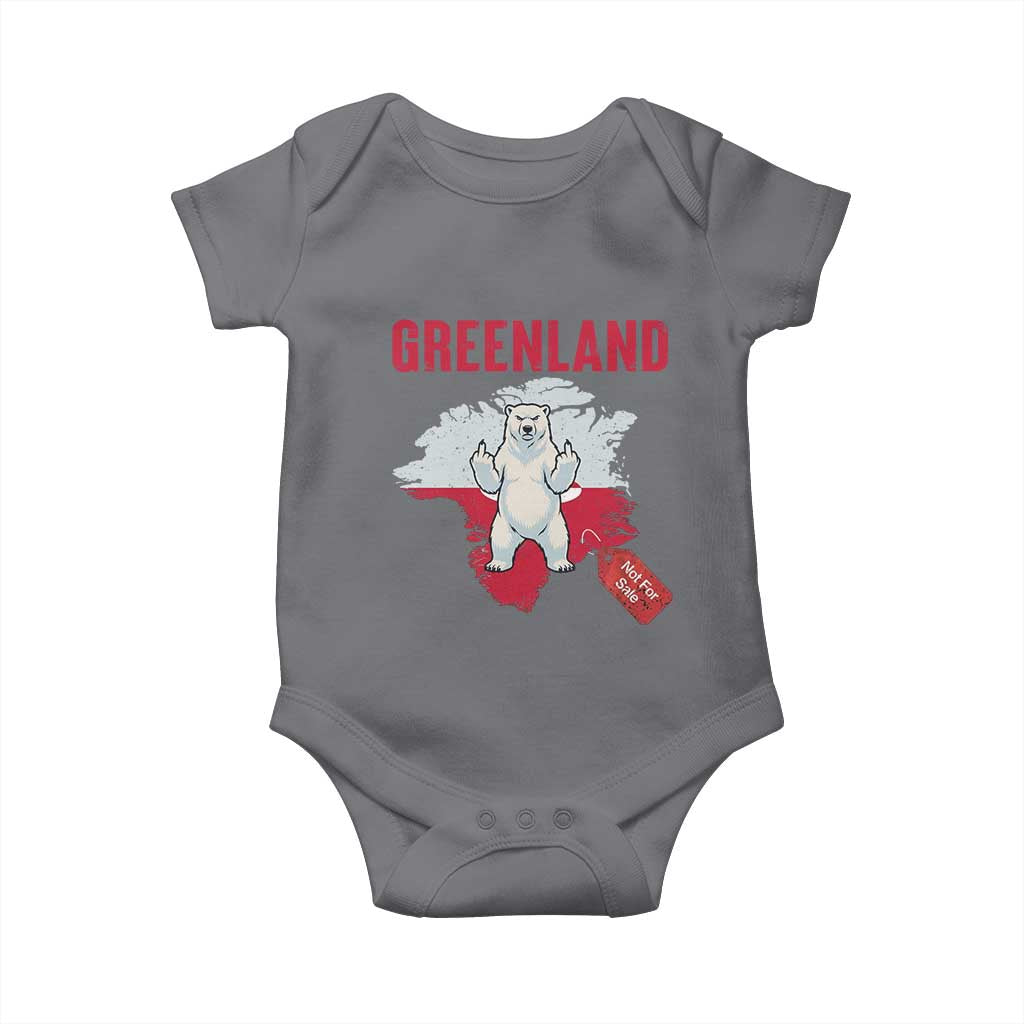 Greenland Is Not For Sale Baby Onesie Support Greenlander Gift