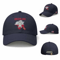 Greenland Is Not For Sale Baseball Cap Support Greenlander Gift