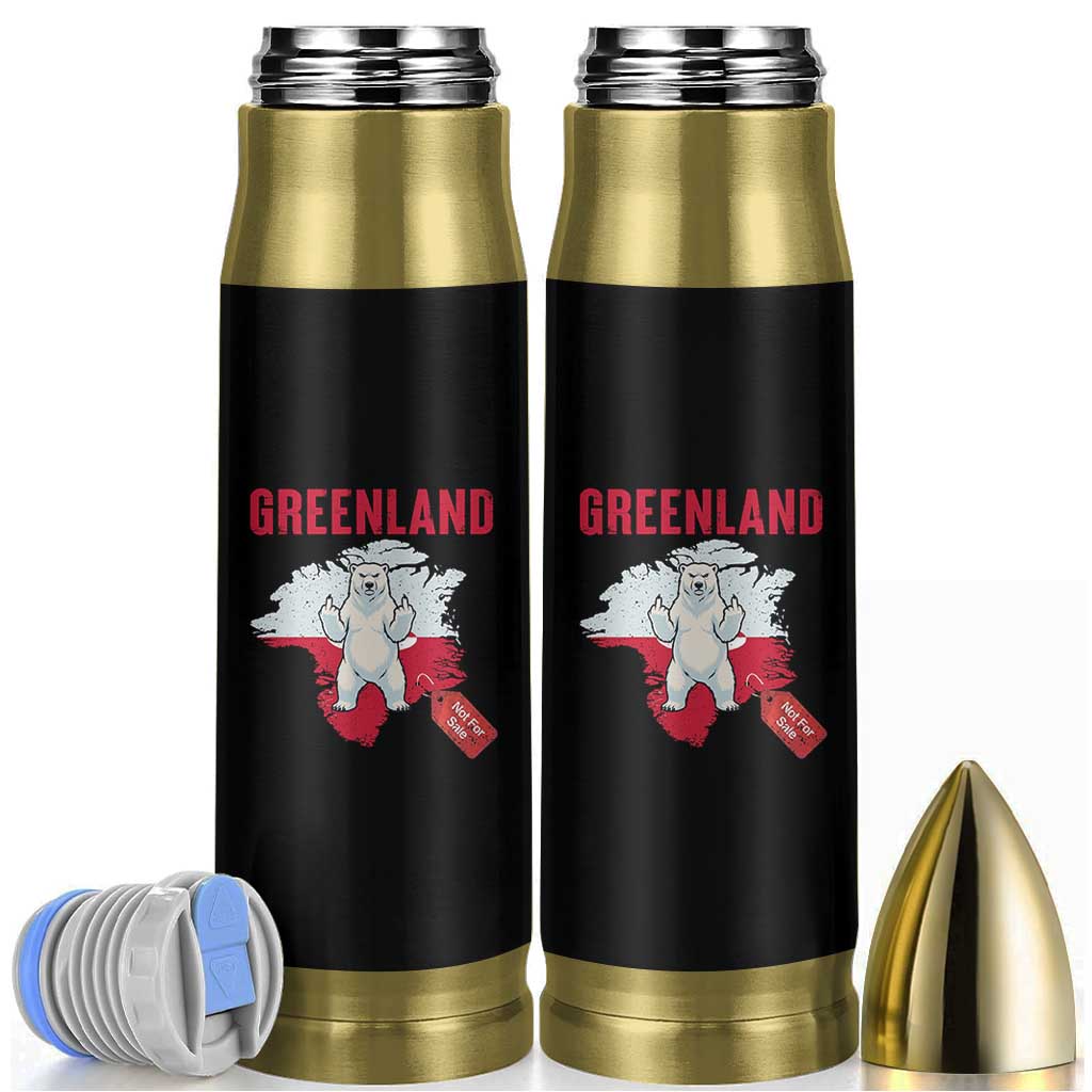 Greenland Is Not For Sale Bullet Tumbler Support Greenlander Gift