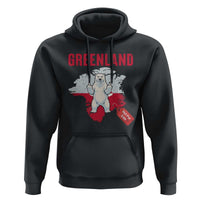 Greenland Is Not For Sale Hoodie Support Greenlander Gift