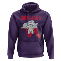 Greenland Is Not For Sale Hoodie Support Greenlander Gift