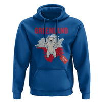 Greenland Is Not For Sale Hoodie Support Greenlander Gift