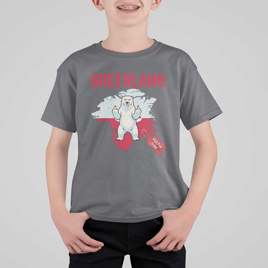 Greenland Is Not For Sale T Shirt For Kid Support Greenlander Gift