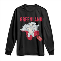 Greenland Is Not For Sale Long Sleeve Shirt Support Greenlander Gift