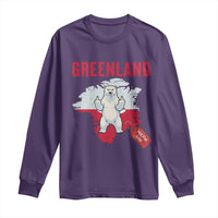 Greenland Is Not For Sale Long Sleeve Shirt Support Greenlander Gift
