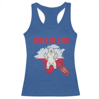 Greenland Is Not For Sale Racerback Tank Top Support Greenlander Gift