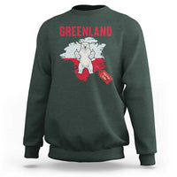 Greenland Is Not For Sale Sweatshirt Support Greenlander Gift