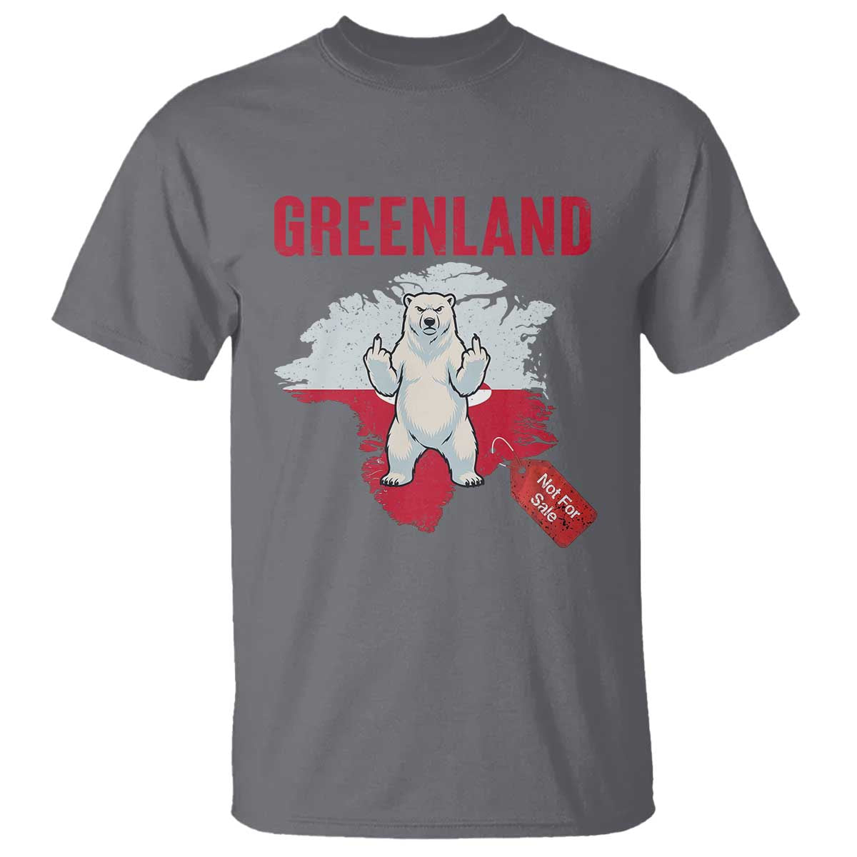 Greenland Is Not For Sale T Shirt Support Greenlander Gift