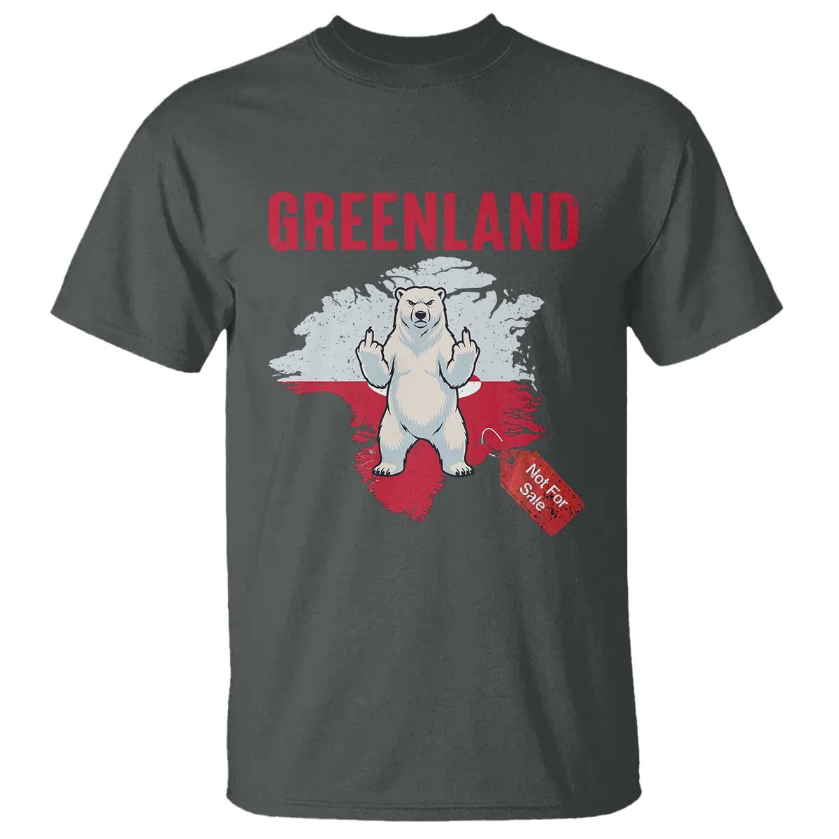 Greenland Is Not For Sale T Shirt Support Greenlander Gift