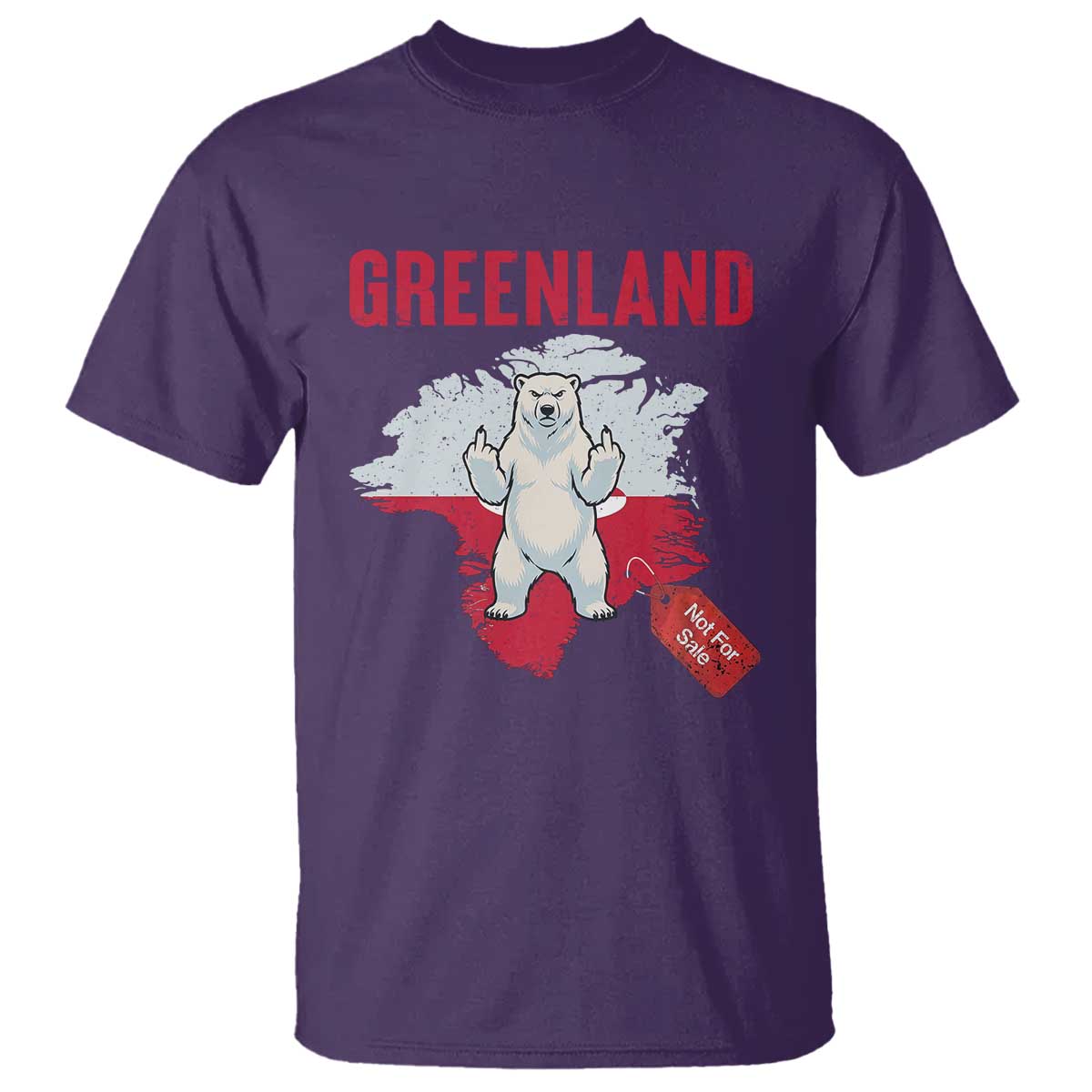 Greenland Is Not For Sale T Shirt Support Greenlander Gift