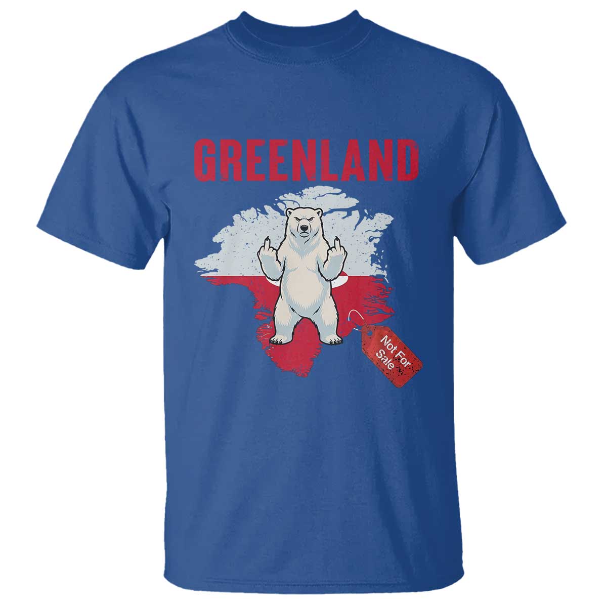 Greenland Is Not For Sale T Shirt Support Greenlander Gift