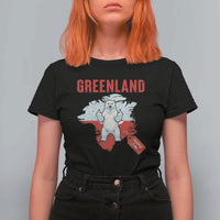 Greenland Is Not For Sale T Shirt For Women Support Greenlander Gift