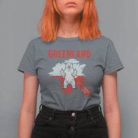 Greenland Is Not For Sale T Shirt For Women Support Greenlander Gift