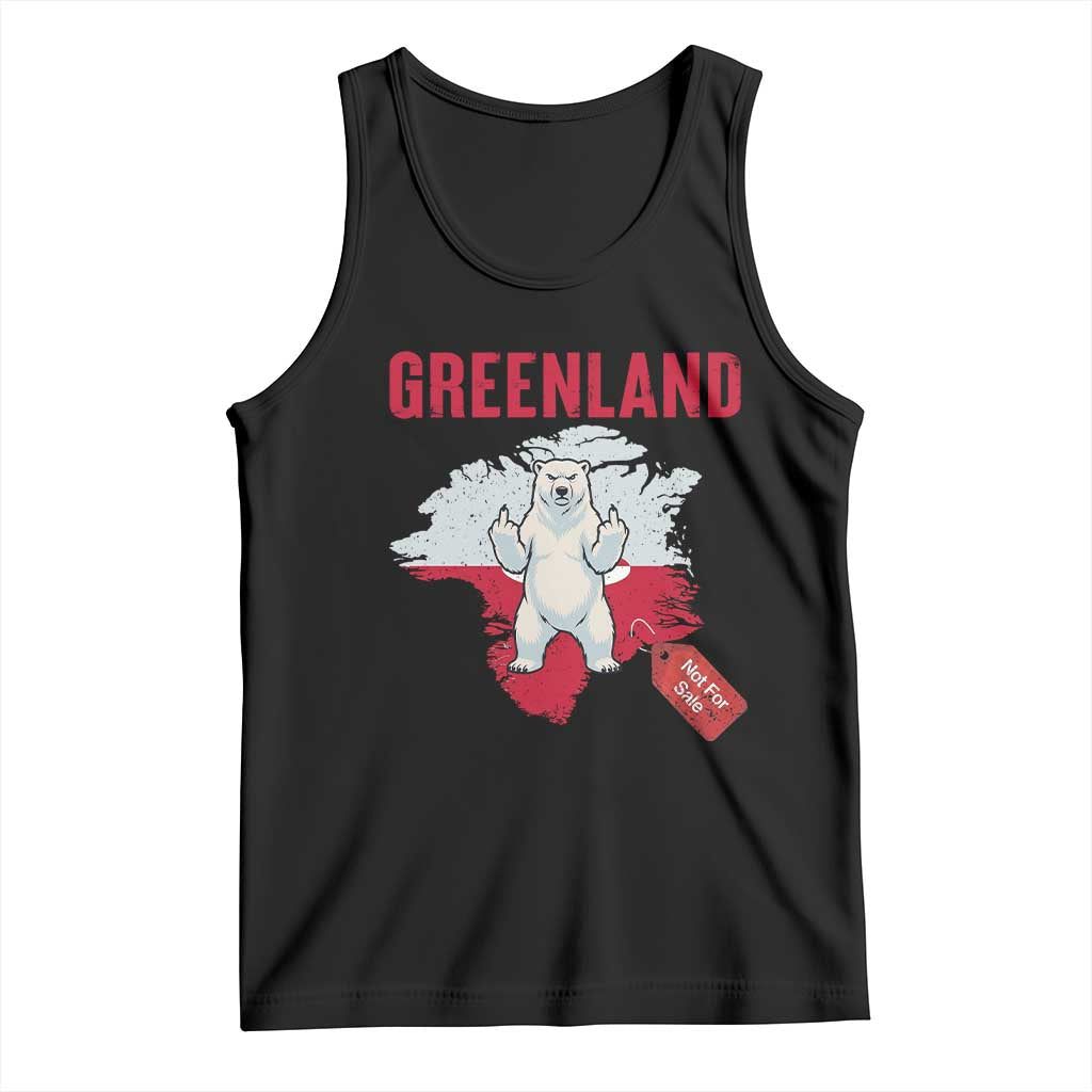 Greenland Is Not For Sale Tank Top Support Greenlander Gift