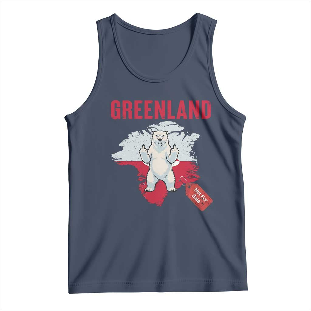Greenland Is Not For Sale Tank Top Support Greenlander Gift