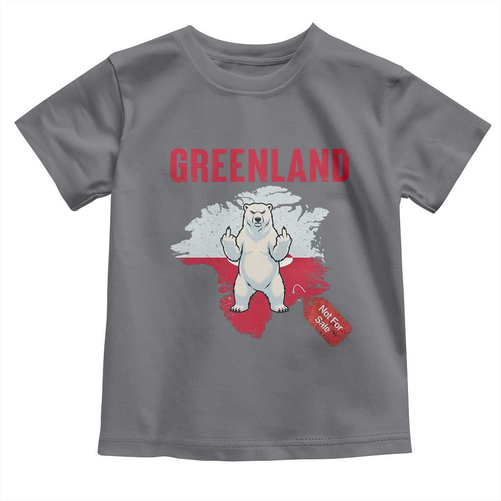 Greenland Is Not For Sale Toddler T Shirt Support Greenlander Gift
