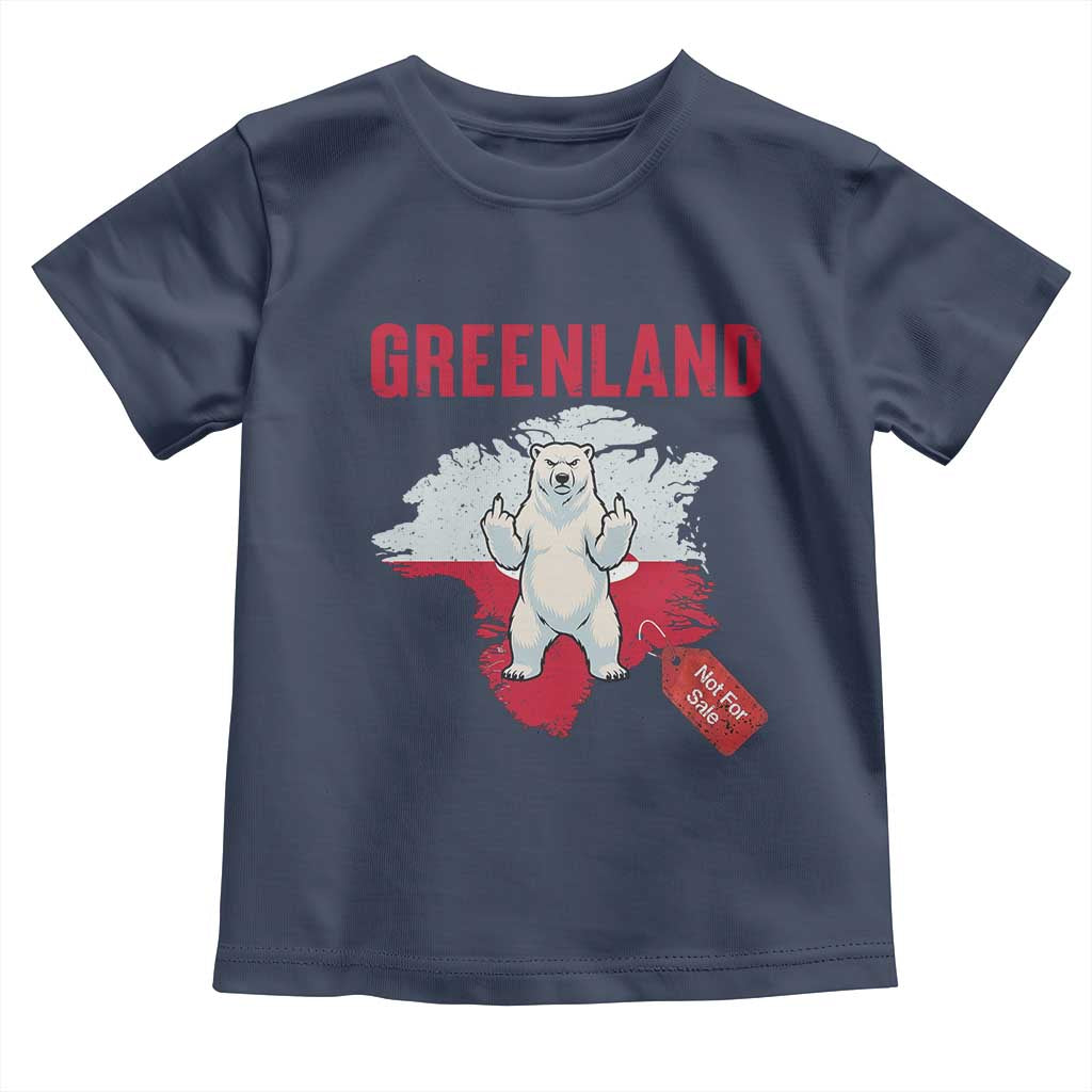 Greenland Is Not For Sale Toddler T Shirt Support Greenlander Gift