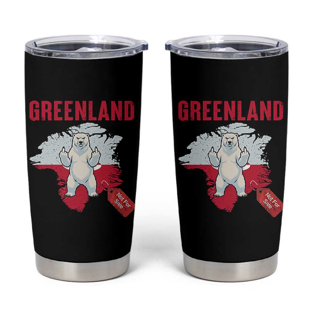 Greenland Is Not For Sale Tumbler Cup Support Greenlander Gift
