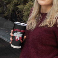 Greenland Is Not For Sale Tumbler Cup Support Greenlander Gift