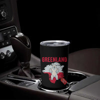 Greenland Is Not For Sale Tumbler Cup Support Greenlander Gift
