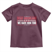 Dear Greenland We Hate Him Too Toddler T Shirt Stand With Greenlanders