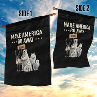 Make America Go Away Garden Flag Greenland Support Gift