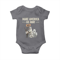 Make America Go Away Baby Onesie Greenland Support Gift