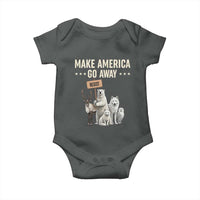 Make America Go Away Baby Onesie Greenland Support Gift