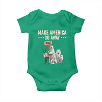Make America Go Away Baby Onesie Greenland Support Gift